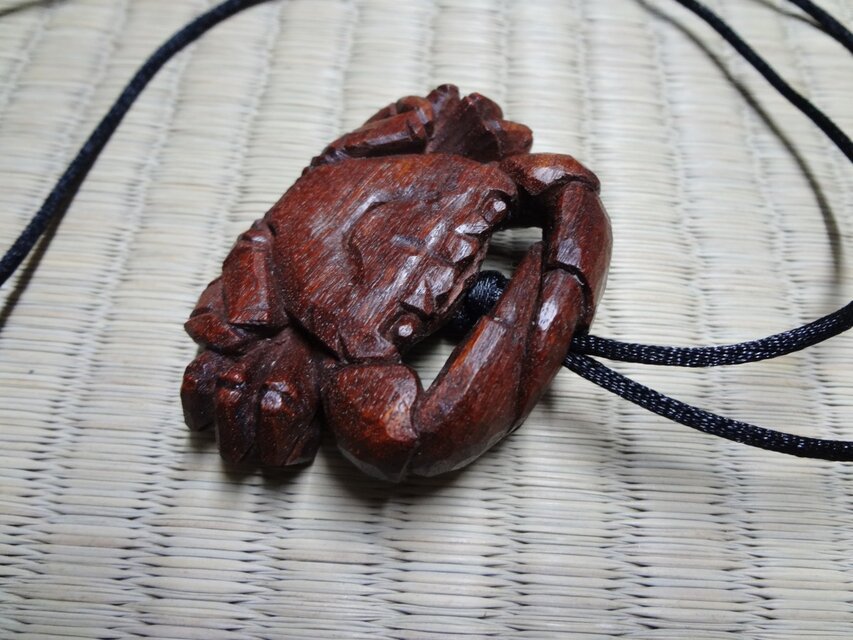 カニのアートペンダント(Ｃ)