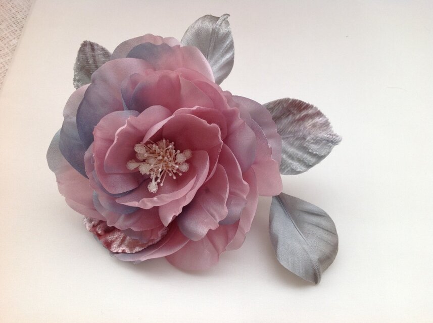 シール入りピンクの薔薇