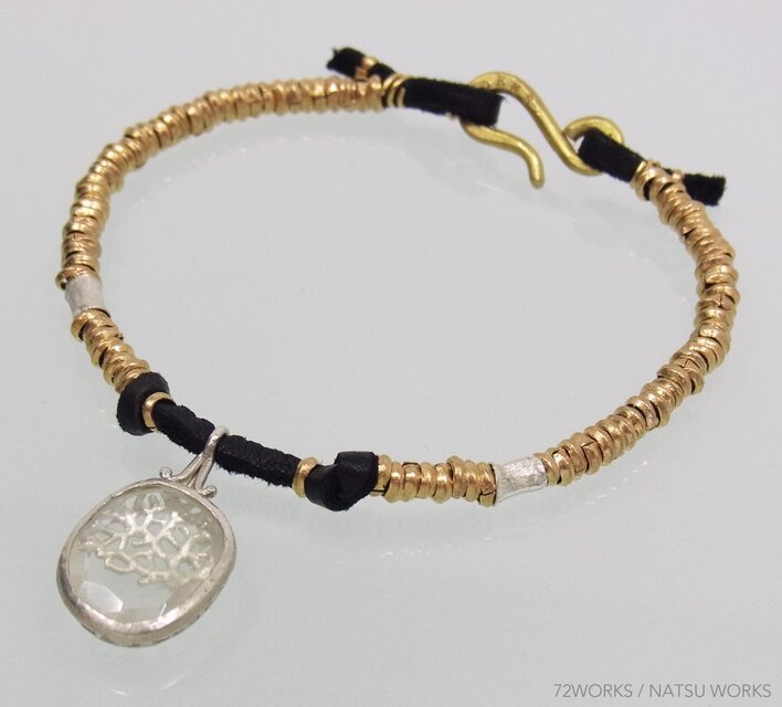 Antique Beads Bracelets ⑨　ムーンストーン