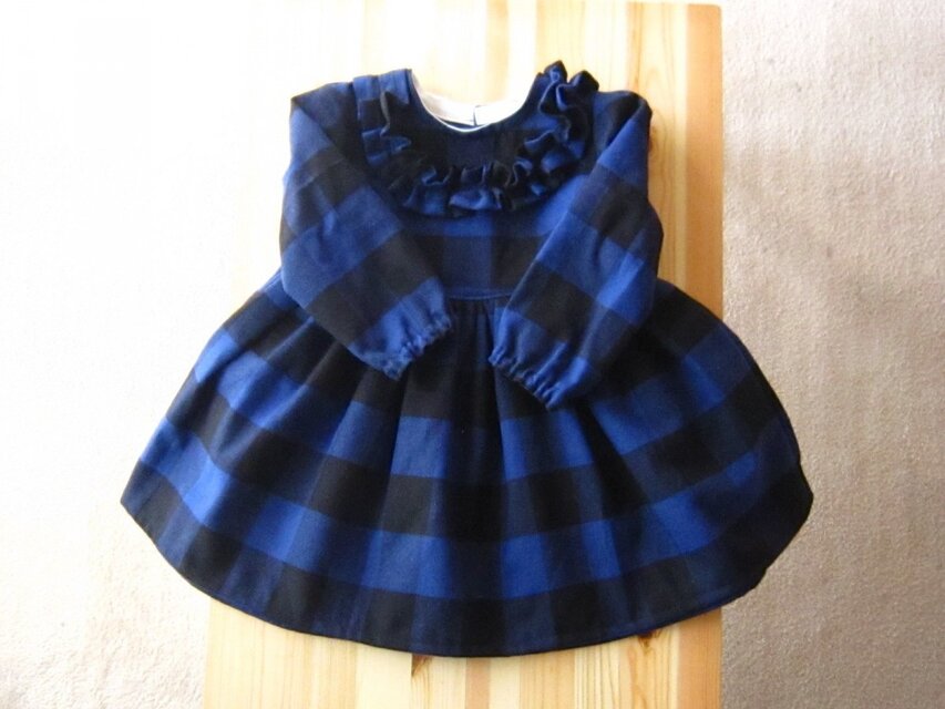 チェックのワンピース３２