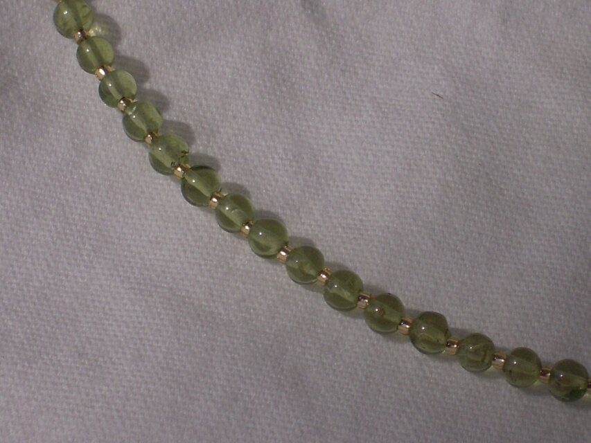 ペリドット　ネックレス　25