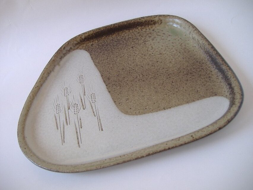 麦穂文様プレート