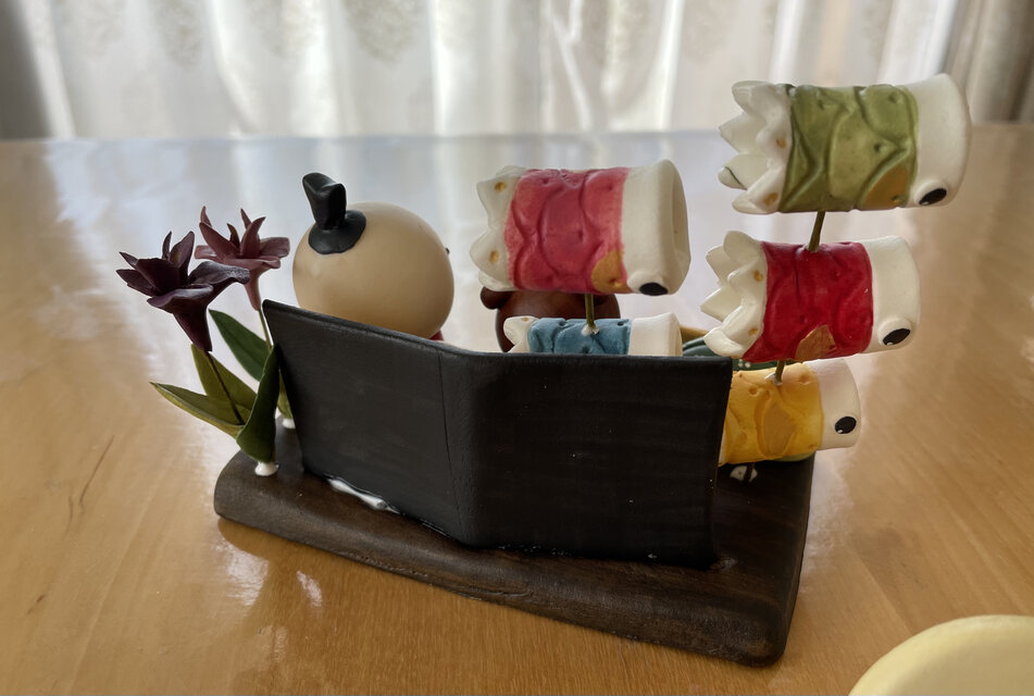 紙粘土で♪端午の節句セット | iichi 日々の暮らしを心地よくする