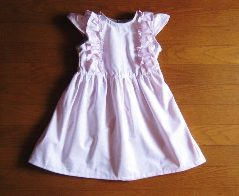 ストライプのワンピース８