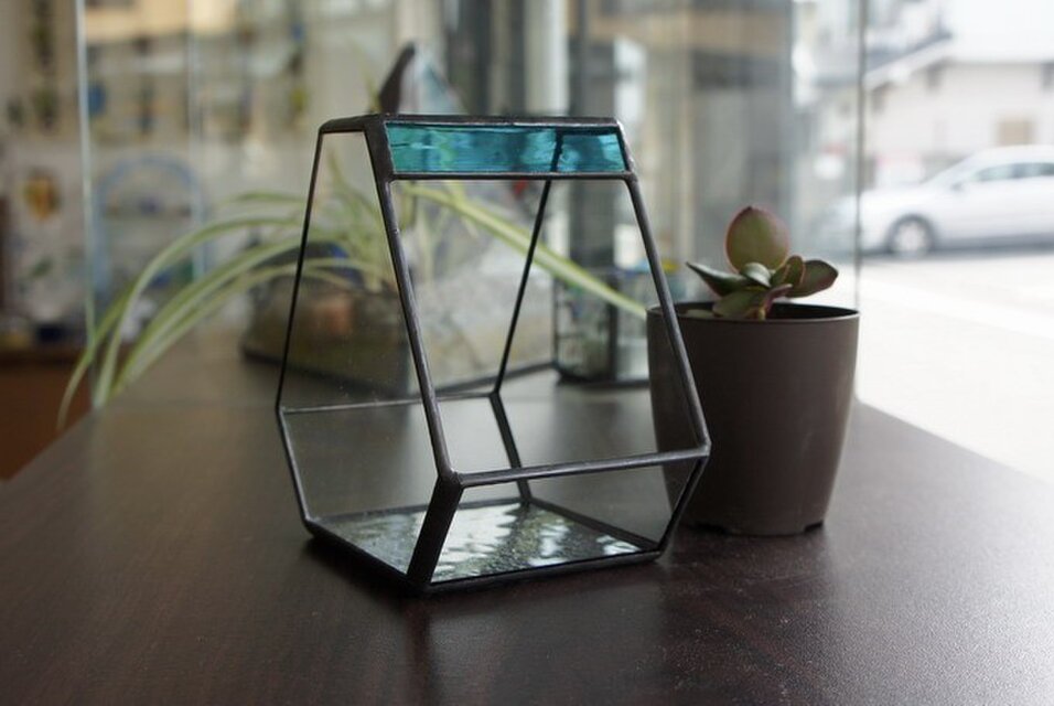 ちいさなテラリウム（ブルー）