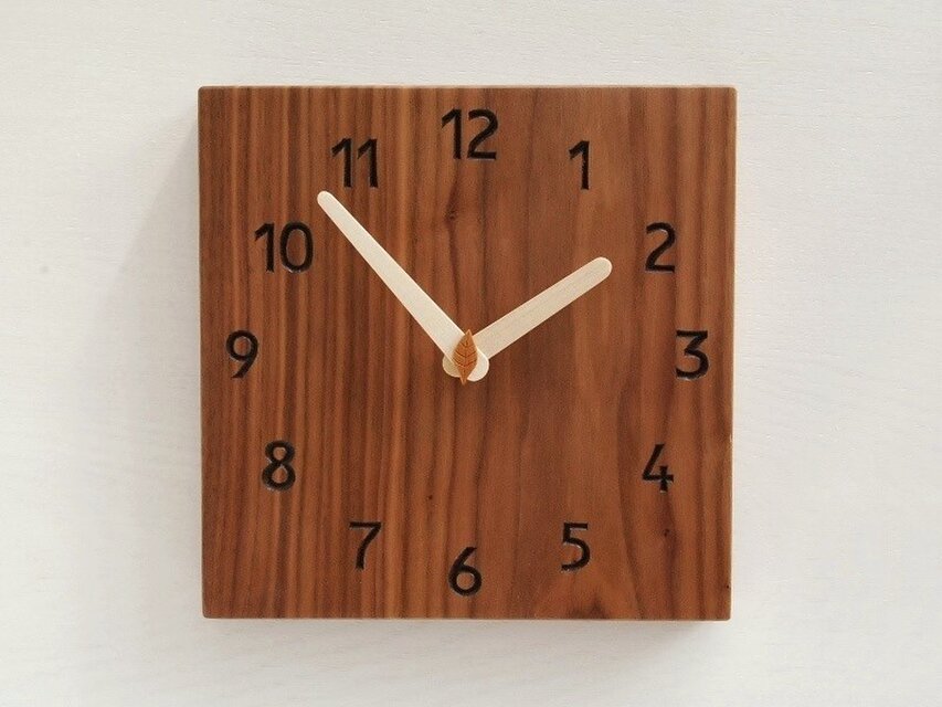 22cmX22cm 掛け時計 ｳｫｰﾙﾅｯﾄ【1620】