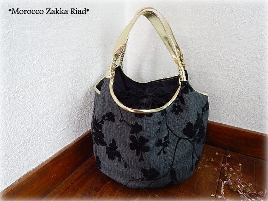 バルーンバッグ 　ブラック