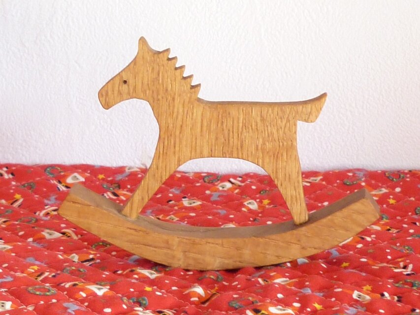 ミニチュア木馬　小