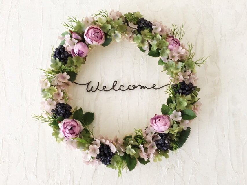 サングイナベリーローズリース