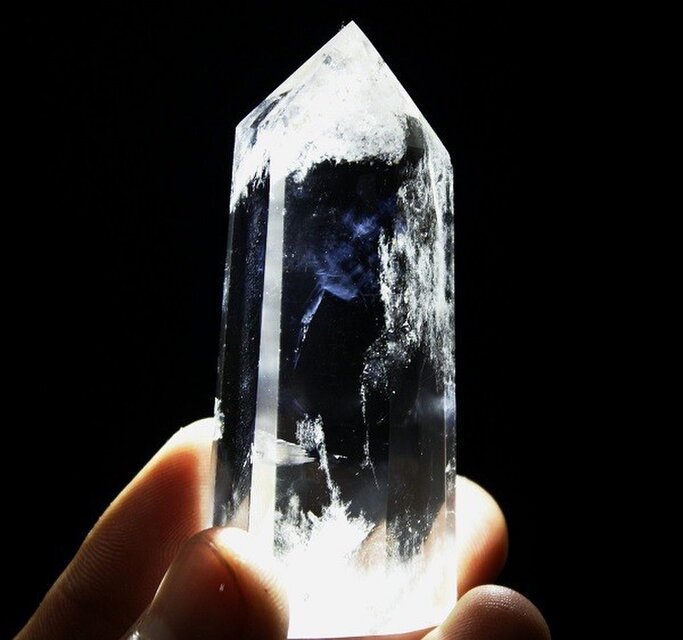エンジェルフェザー・クリスタル（ポイント水晶、クリア・クォーツ