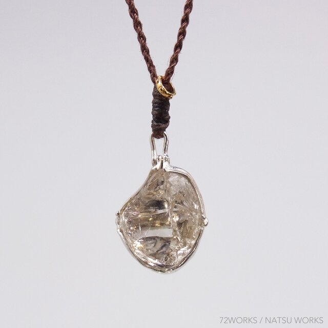 スモーキークォーツ Crashed Smoky Q Necklace