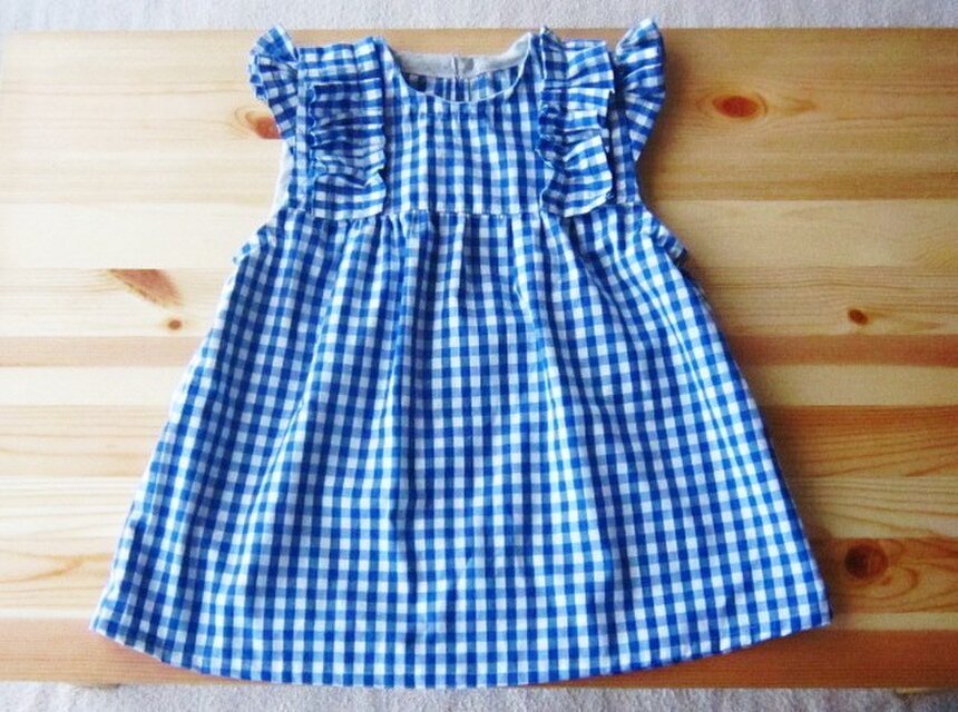 チェックのブラウス１８