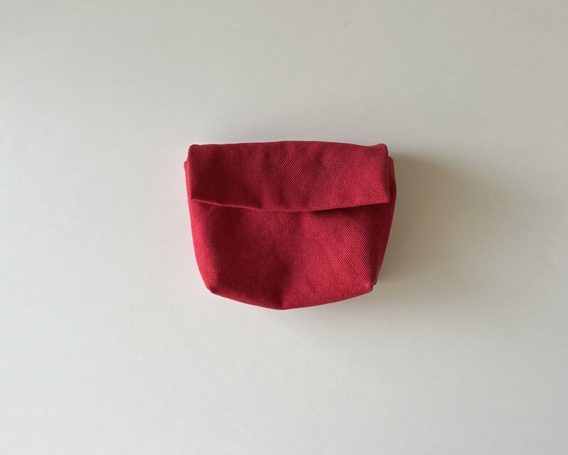 きちんとポーチ S / smokyred