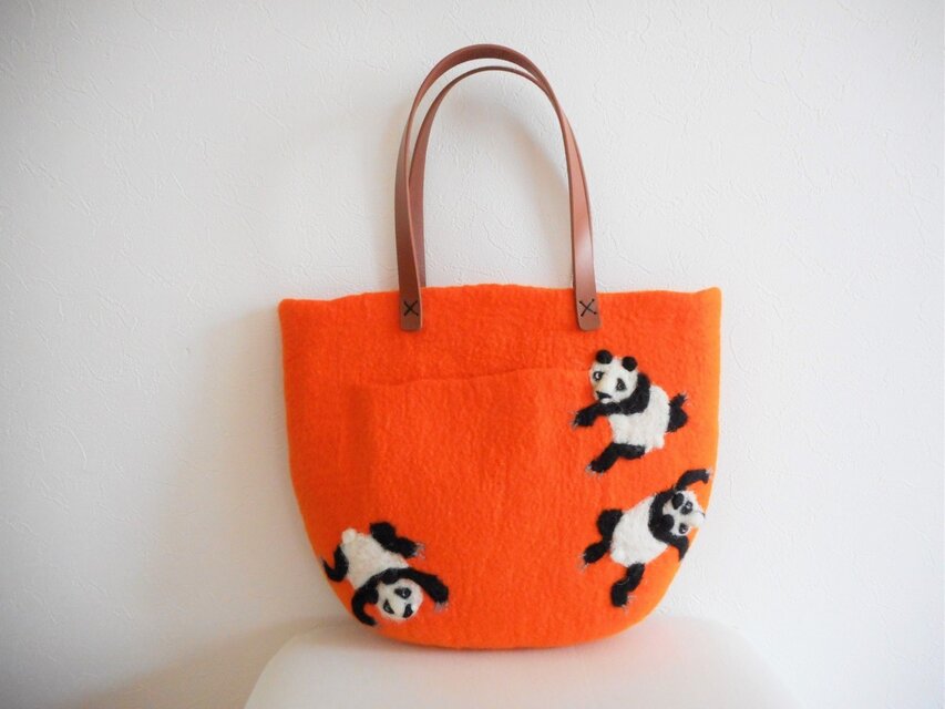 パンダだらけバッグ