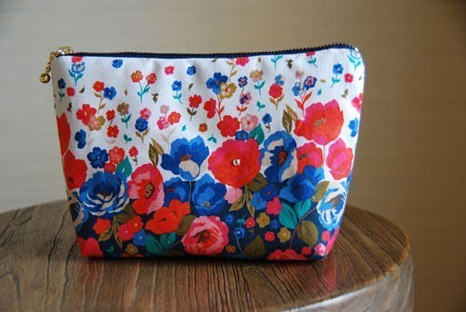 春が来た　お化粧ポーチ