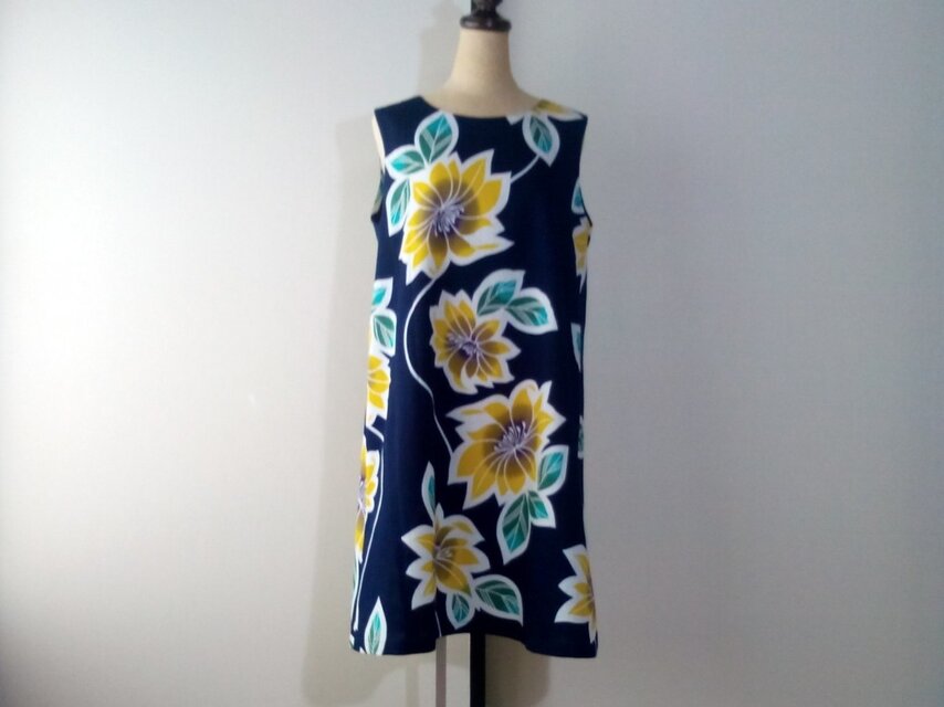 浴衣リメイク チュニックワンピース 夏模様 恋模様