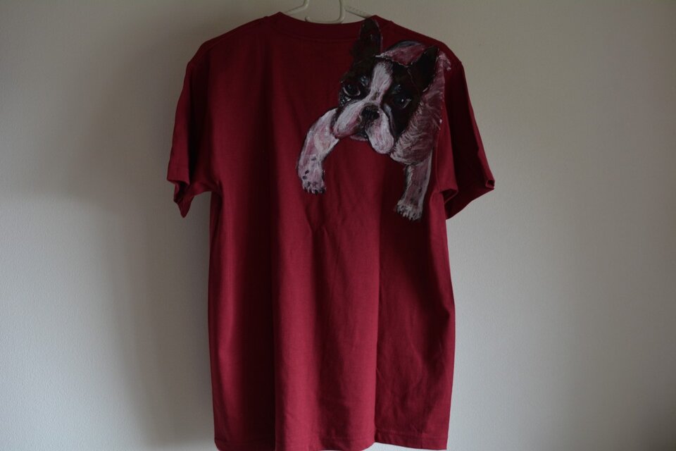 ＢＵＨＩお絵かきＴシャツ☆空☆(メンズＭサイズ）