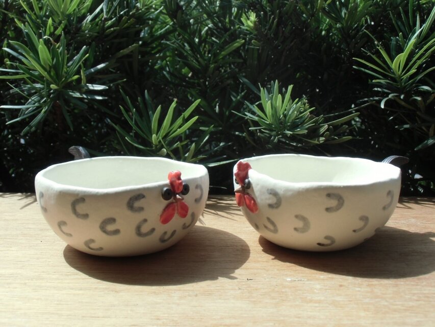 ニワトリの小鉢