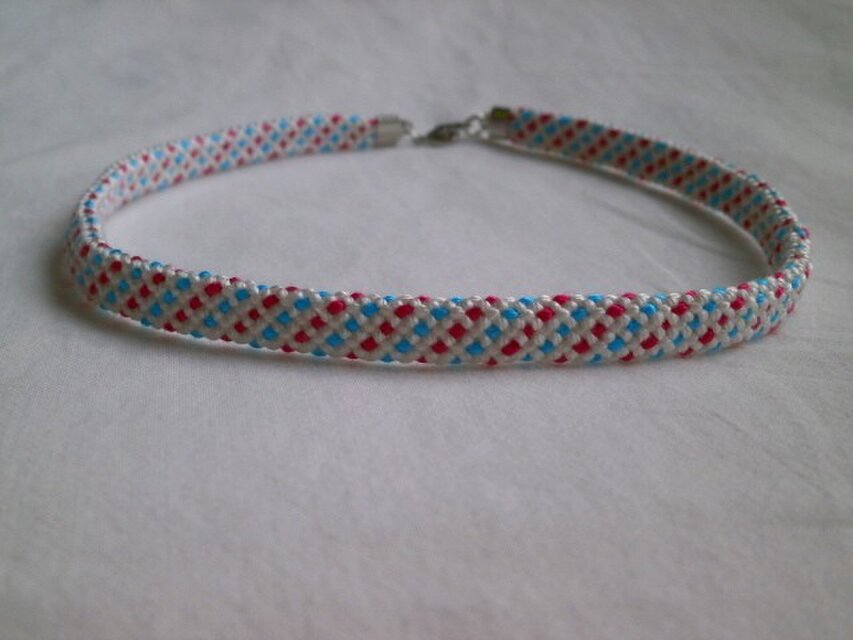 犬服　組みひもルームチョーカー36cm