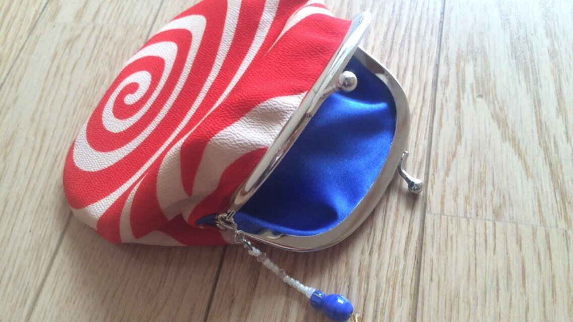 がまぐち・大　和風トリコロール