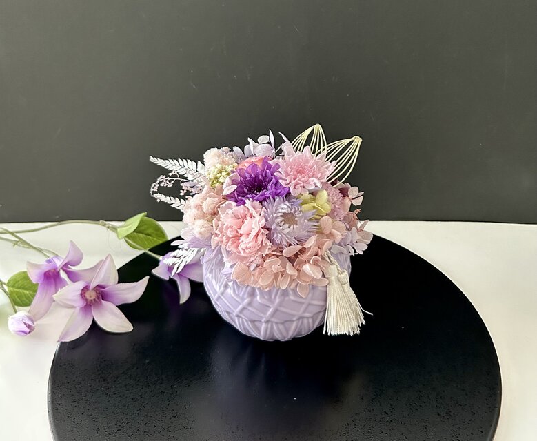 てまり プリザーブドフラワーアレンジ「受注制作」