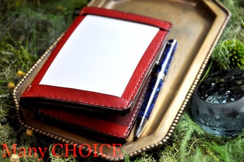 イタリアンオイルレザーアリゾナ・ジョッターケース （5×3サイズ）（マルボロ）