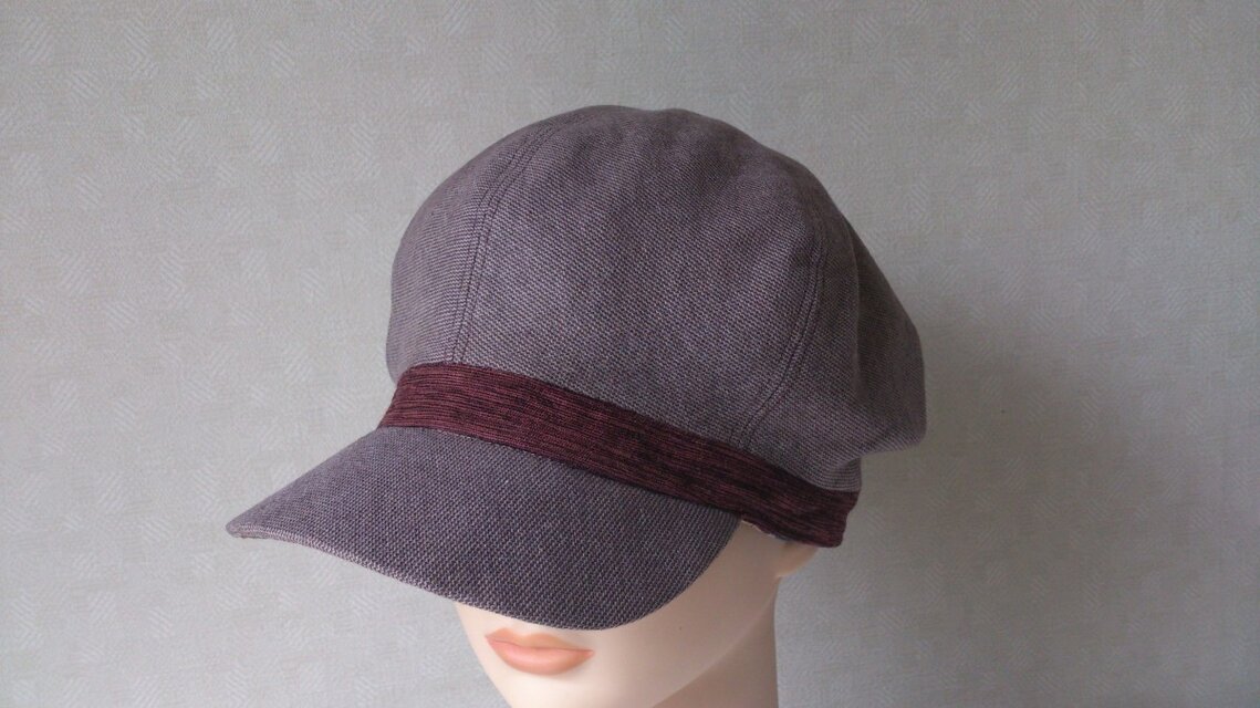 魅せる帽子☆小さめ♪ポップなリバーシブルキャスケット