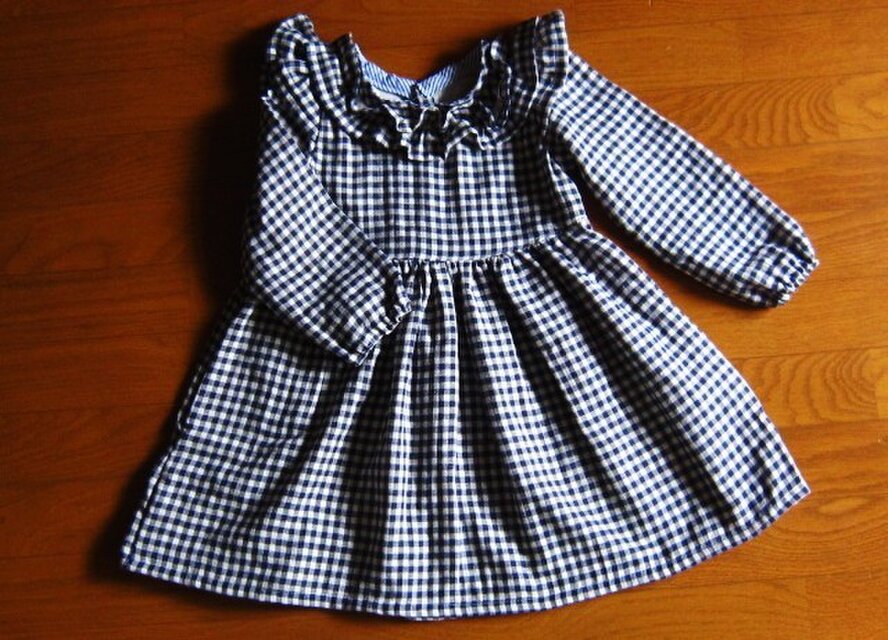 チェックのワンピース４７