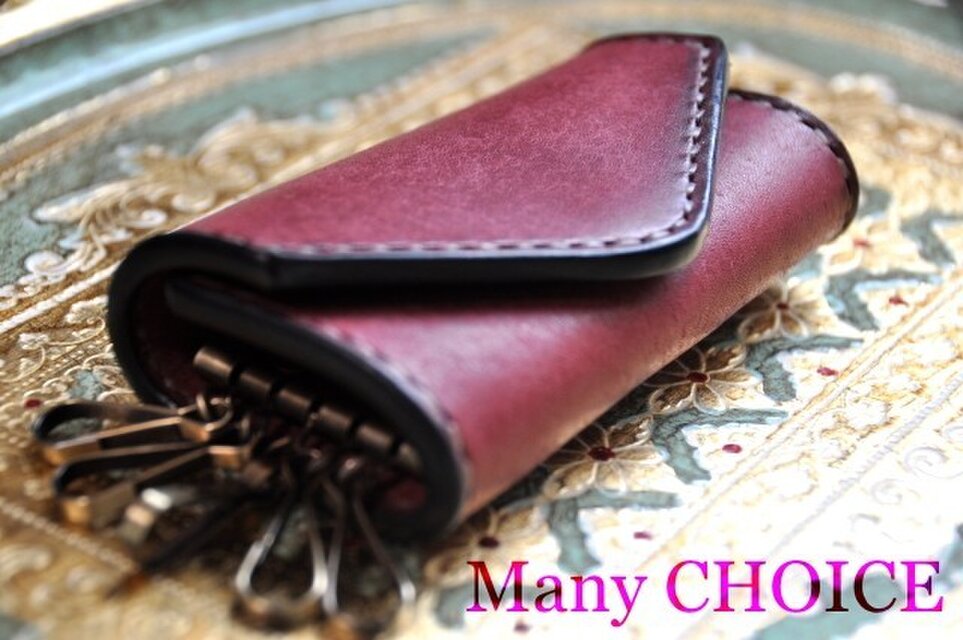 イタリアンレザー・革新のプエブロ・キーケース（コッチネラ）