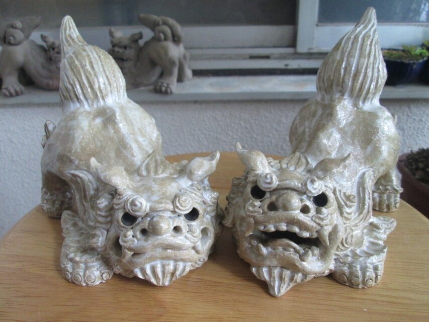 ホーヤーシーサー（白マット）