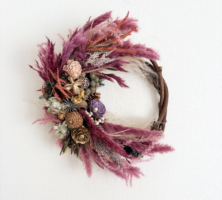Drflower natural wreath | iichi 日々の暮らしを心地よくする