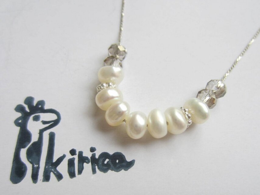 リアルパールのネックレス
