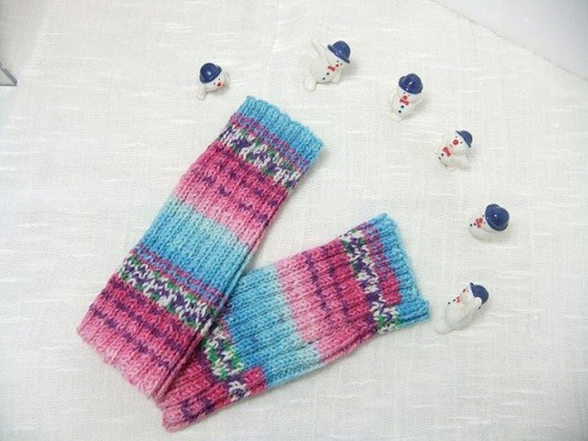 ミックスヤーンのハンドウォ―マー