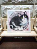 原画 猫 believe. ※額装込み #182 原画 ※額装込み believe. 猫 #182