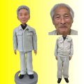 オーダーメイド 似顔絵 フィギュア 男性|写真 から フィギュア|自分の人形を作る|名入れギフト 上司 誕生日 退職