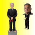 オーダーメイド 似顔絵 フィギュア 男性|写真 から フィギュア|自分の人形を作る|名入れギフト 上司 誕生日 退職