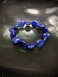 ラピスラズリ ハート型 天然石ブレスレット