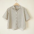 オープンカラーブラウス monotone Ｍ~Lサイズ
