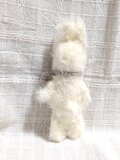 白うさぎ ぬいぐるみ ワイヤー入り ハンドメイド ふわふわ ふっわふわな白うさぎ (あみぐるみ) | iichi 日々の暮らしを心地よく