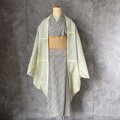 着物リメイクジャケット 着物リメイク モモンガ型 ジャケット バッタ文様 08 / kimono Japanese