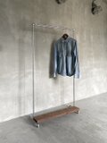 数量限定 SG-AC-A ハンガーラック 古材棚板 パイプ スチール ガス管