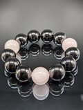 パワーストーン】ローズクォーツ モリオン 16mm (紅水晶・黒水晶