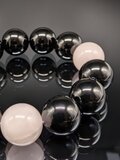 パワーストーン】ローズクォーツ モリオン 16mm (紅水晶・黒水晶