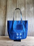 藍染 古布 パッチワーク ハンドメイドバッグ トートバッグ 藍染めパッチワークトートバッグ | iichi 日々の暮らしを心地よくする