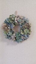 送料無料）ドライフラワーリース 紫陽花 | iichi 日々の暮らしを