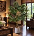 光触媒 人工観葉植物 ウォールグリーン フェイクグリーン ヤシポット70