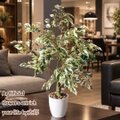 光触媒 人工観葉植物 ウォールグリーン フェイク ベンジャミンフィカス