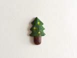 クスノキの クリスマス ブローチ「モミノキ」　の画像