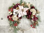 Poinsettia ring wreath IIIの画像