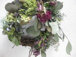 ユーカリと芍薬のwreath